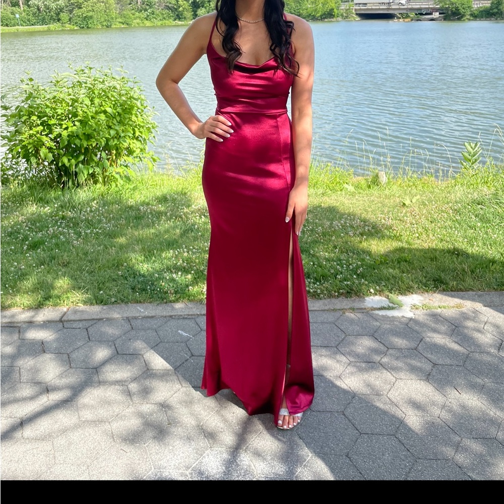 Windsor dress long red